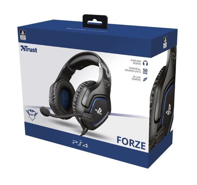 Гарнітура ігрова Trust GXT 488 Forze-G for PS4, 3.5мм, чорний 363957 фото