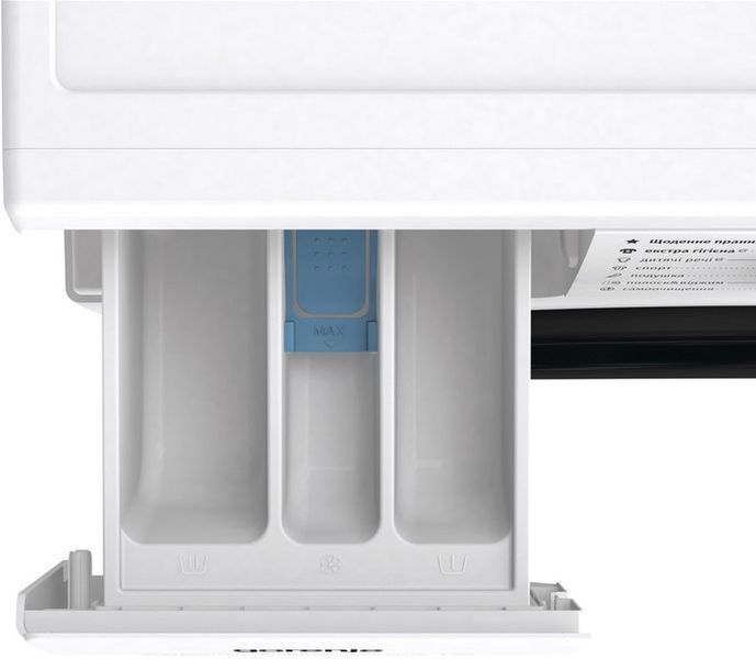 Пральна машина Gorenje фронтальна, 7кг, 1200, A++, 43.5см, дисплей, пар, інвертор, білий (W3NGPI72SBS) 375318 фото
