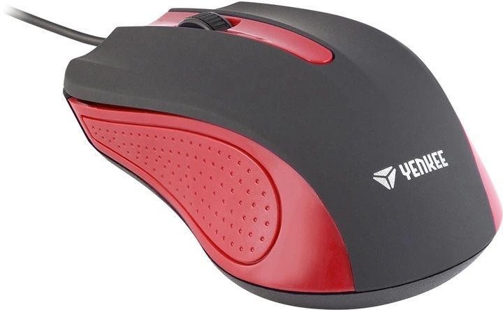 Миша YENKEE YMS 1015RD Mouse USB Suva Червоний 393237 фото