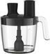 Блендер Tefal заглибний Quickchef+, 1000Вт, 4в1, чаша-800мл, чопер-500мл, кухонний комбайн 5в1, турборежим, сіро-чорний (HB67G830) 369352 фото 5