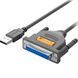 Кабель UGREEN US167 USB to DB25 Parallel Printer Cable 2m (20224) Black 314318 фото 1