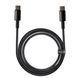Кабель Baseus Tungsten Gold Type-C to Type-C 100W (CATWJ-A01) Black 2m 245856 фото 1