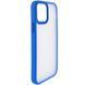 TPU+PC чохол Metal Buttons для Apple iPhone 13 (6.1") Блакитний 217615 фото 2