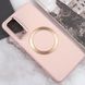 TPU чохол Bonbon Metal Style with MagSafe для Samsung Galaxy A25 5G Рожевий / Light Pink 316874 фото 4