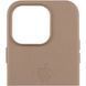 Чохол-накладка Apple iPhone 16 Pro Apple Leather Case with Animation & MagSafe Taupe 380379 фото 2