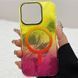 Чохол TPU Shiny Mountain (MagFit) для Apple iPhone 11 (6.1") Yellow / Pink 354384 фото 2