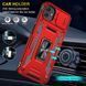 Ударостійкий чохол Camshield Army Ring для Samsung Galaxy A05 Червоний / Red 283625 фото 3