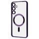 Чохол WAVE Metal Color Case with Magnetic Ring Samsung Galaxy S25 deep purple 341858 фото 1