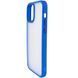 TPU+PC чохол Metal Buttons для Apple iPhone 13 (6.1") Блакитний 217615 фото 3