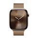 Смарт-годинник Apple Watch Series 10 GPS + LTE 42mm Gold Titanium Case With Gold Milanese Loop MX083 322191 фото 2