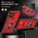Ударостійкий чохол Camshield Army Ring для Samsung Galaxy A05 Червоний / Red 283625 фото 5