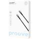 Кабель Proove Silicraft Type-C to Type-C 60W (1m) black (CCSC60002201) 383279 фото 2