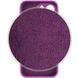 Чехол Silicone Case Full Camera Protective (AA) для Apple iPhone 14 Pro (6.1") Фиолетовый / Grape 257129 фото 4