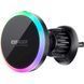Автомобільний тримач ESSAGER Neon magnetic wireless charger car bracket beak hook + paste (EZJCX-NH01-Z) 317277 фото 2