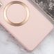 TPU чохол Bonbon Metal Style with MagSafe для Samsung Galaxy A25 5G Рожевий / Light Pink 316874 фото 9