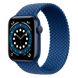 Смарт-годинник Apple Watch Series 6 44mm Blue Aluminium Case With Atlantic Blue Braided Solo Loop M02G3 265414 фото 1