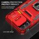 Ударостійкий чохол Camshield Army Ring для Samsung Galaxy A05 Червоний / Red 283625 фото 4