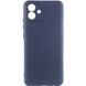 Чохол TPU GETMAN Liquid Silk Full Camera для Samsung Galaxy A05 Синій / Midnight Blue 340591 фото 1