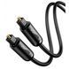 Кабель UGREEN AV122 Toslink Optical Audio Cable 1.5m Black (70891) 278810 фото 1