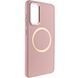 TPU чохол Bonbon Metal Style with MagSafe для Samsung Galaxy A25 5G Рожевий / Light Pink 316874 фото 1