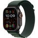 Смарт-годинник Apple Watch Ultra 2 GPS + LTE 49mm Black Titanium Case With Dark Green Alpine Loop Small MX4Q3 325850 фото 1