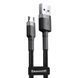 Кабель Baseus Cafule USB кабель USB For Micro 2A 3М (CAMKLF-HG1) Black/Grey 252373 фото 11