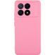 Чохол TPU GETMAN Liquid Silk Full Camera для Xiaomi Poco X6 Pro Рожевий / Pink 397130 фото 1