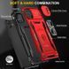 Ударостійкий чохол Camshield Army Ring для Samsung Galaxy A05 Червоний / Red 283625 фото 2