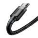Кабель Baseus Cafule USB кабель USB For Micro 2A 3М (CAMKLF-HG1) Black/Grey 252373 фото 9