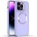 TPU чохол Bonbon Metal Style with MagSafe для Apple iPhone 14 Pro (6.1") Бузковий / Dasheen 270708 фото 1