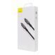 Кабель Baseus Tungsten Gold Type-C to Type-C 100W (CATWJ-A01) Black 2m 245856 фото 5