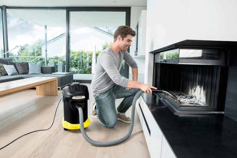 Пилосос для збору золи Karcher AD 4 Premium, контейнер 17л, 5.3кг, (1.629-731.0) 373528 фото