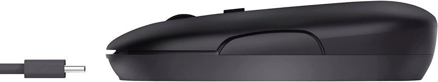 Миша Trust Puck Rechargeable, Ultra-Thin, BT/WL, Silent, чорний (24059_TRUST) 363713 фото