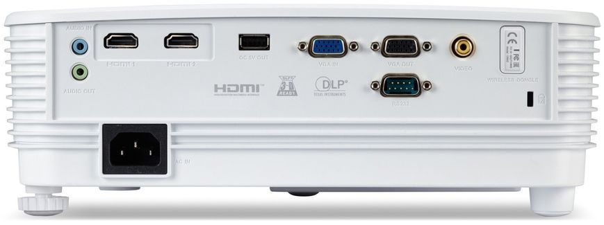 Проєктор Acer P1257i XGA, 4800 lm, 1.51-1.97, WiFi (MR.JUR11.001) 371028 фото