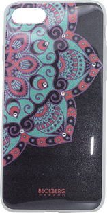 Чохол-накладка iPhone 7 Beckberg Golden Faith Series Black 69428 фото