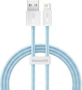 Кабель Baseus Dynamic Series Fast Charging Data USB кабель USB To IP 2.4 A 2M (CALD000503) Blue 253548 фото