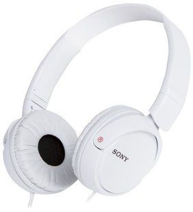 Навушники Sony MDR-ZX110 (MDRZX110W.AE) White 321608 фото