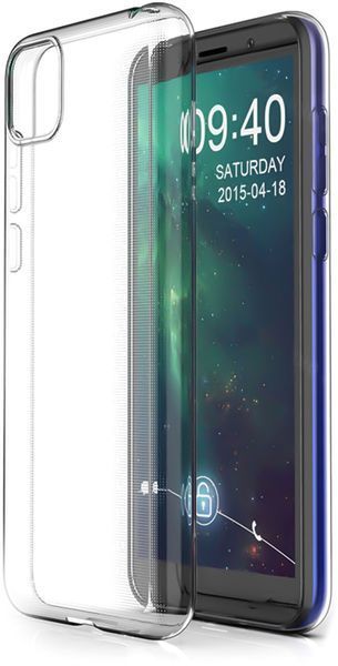 Чехол-накладка Huawei Y5P Silicon Case WS SHOCKPROOF Transparent 145886 фото