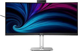 Монiтор PHILIPS 34" 34B2U6603CH/00 21:9 VA Curved WQHD 120Hz WebCam Thunderbolt 4 360611 фото
