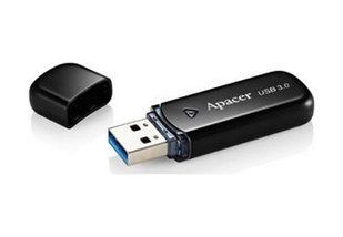 Флеш-пам'ять USB Apacer AH355 64GB Black USB3.0 (AP64GAH355B-1) 318475 фото
