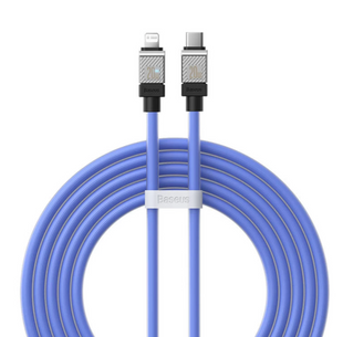 Кабель Baseus CoolPlay Series Type-C To Lightning 20W (2m) (CAKW000103) Blue 285070 фото