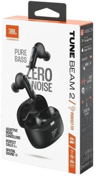 Навушники JBL TUNE Beam 2 (JBLTBEAM2BLK) Black 327687 фото