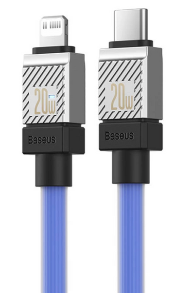 Кабель Baseus CoolPlay Series Type-C To Lightning 20W (2m) (CAKW000103) Blue 285070 фото