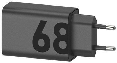 Зарядний пристрій MOTOROLA 68W USB-С + кабель 1m (PG38C06281) чорний 353882 фото