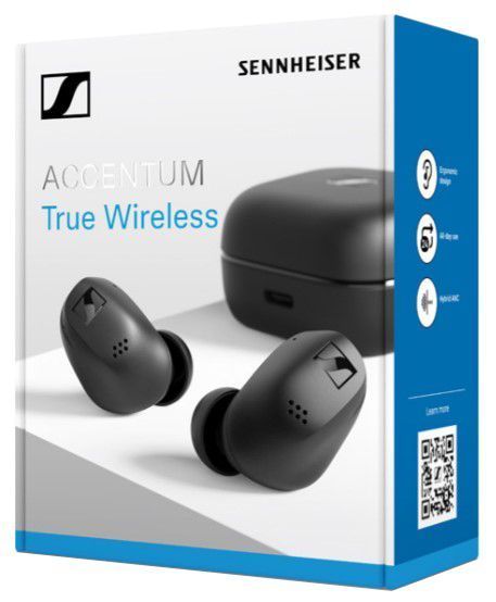 Навушники SENNHEISER ACCENTUM True Wireless Чорні 307244 фото