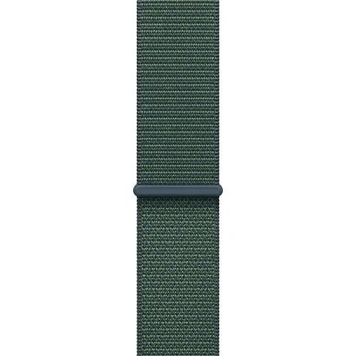 Смарт-годинник Apple Watch SE 2024 GPS 44mm Starlight Aluminium Case With Lake Green Sport Loop MXEW3 330605 фото