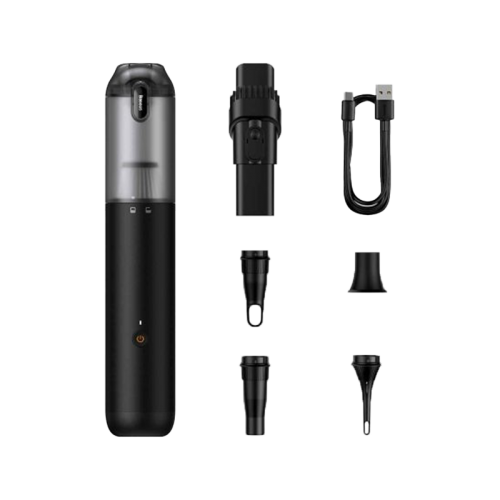 Портативний Пилосос Baseus A3lite Handy Vacuum Cleaner (12000pa) (VCAQ050001) Black 283072 фото