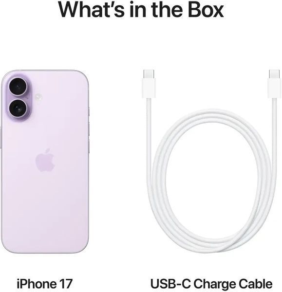 Смартфон Apple iPhone 17 512GB Lavender e-Sim (MG4J4) 398227 фото