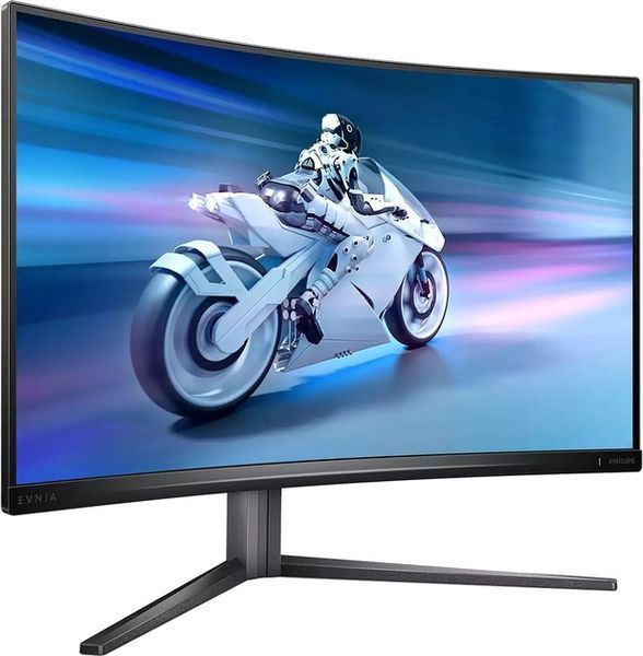 Монiтор TFT PHILIPS 31.5" Evnia 32M2C5500W/00 VA Curved QHD 240Hz 2*HDMI 2*DP USB Height Grey 349961 фото