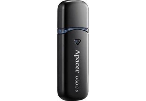 Флеш-пам'ять USB Apacer AH355 64GB Black USB3.0 (AP64GAH355B-1) 318475 фото